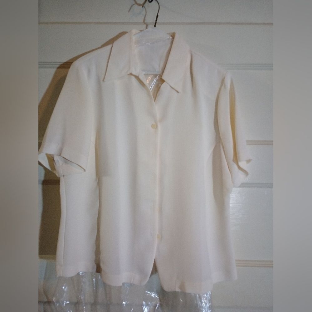 Liz Baker size 16 women's dress blouse